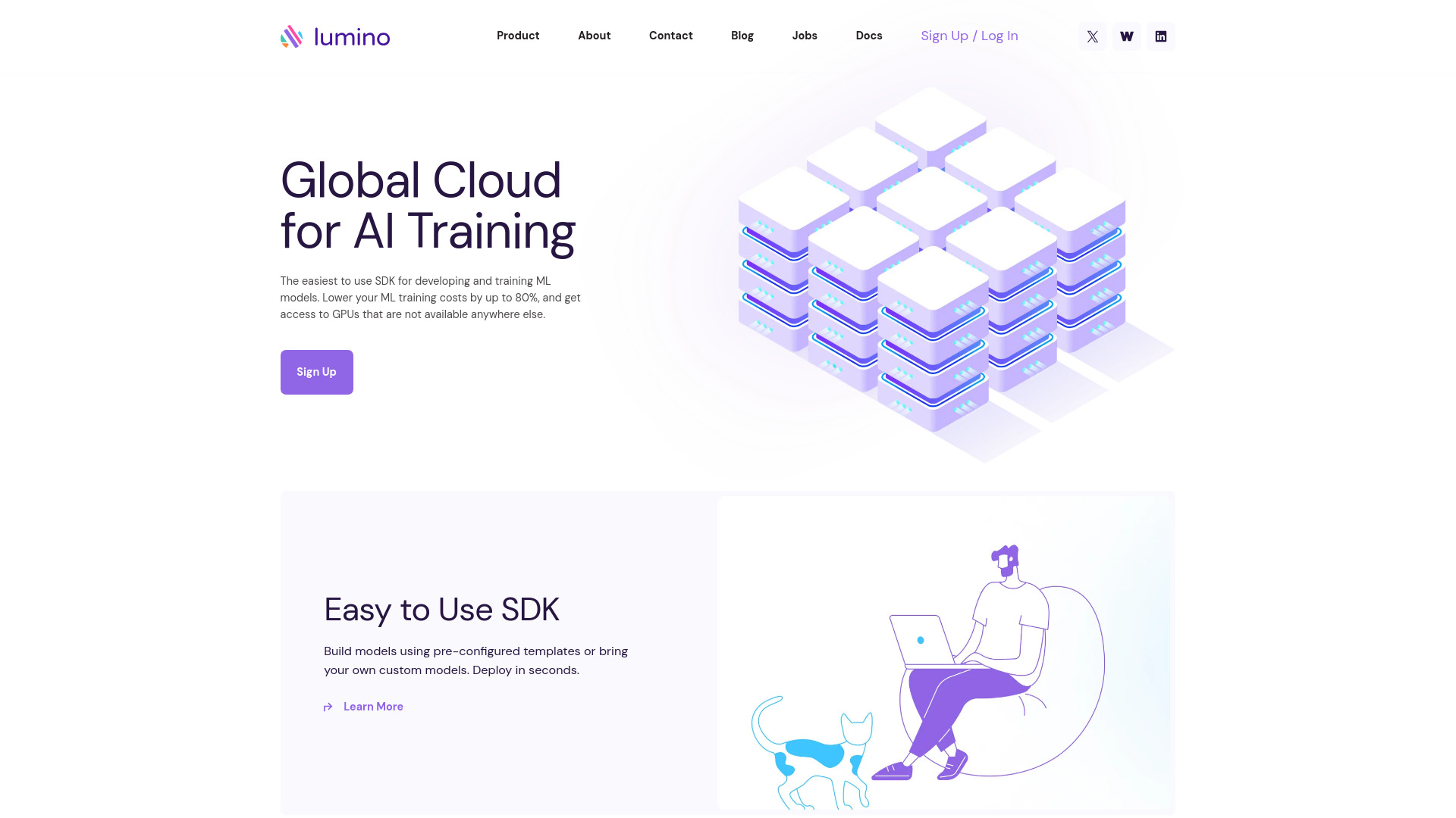 Lumino screenshot