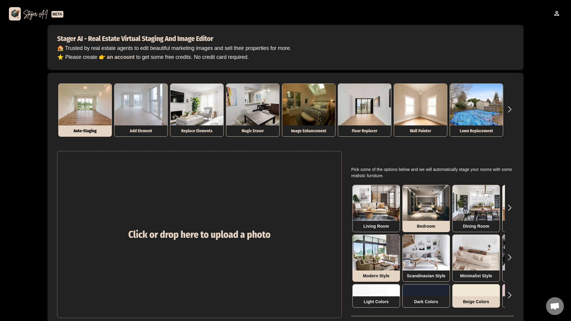 Stager AI screenshot