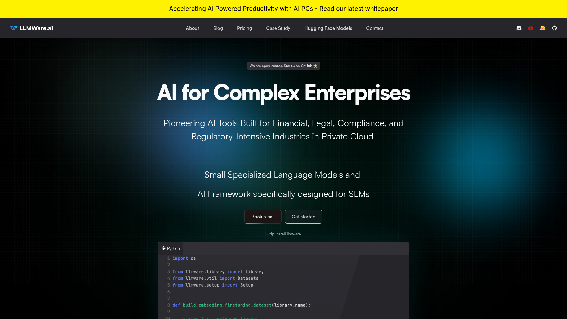 LLMWare.ai screenshot