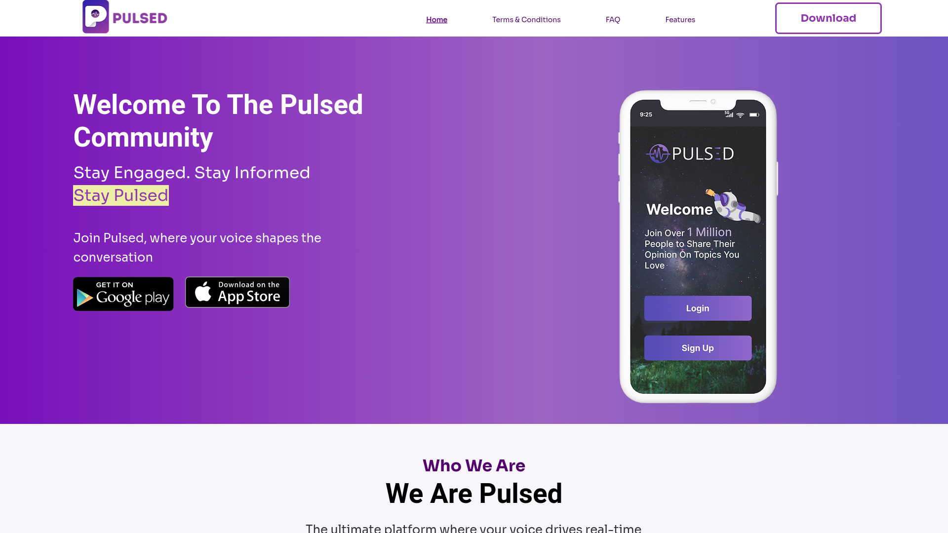 Pulsed screenshot