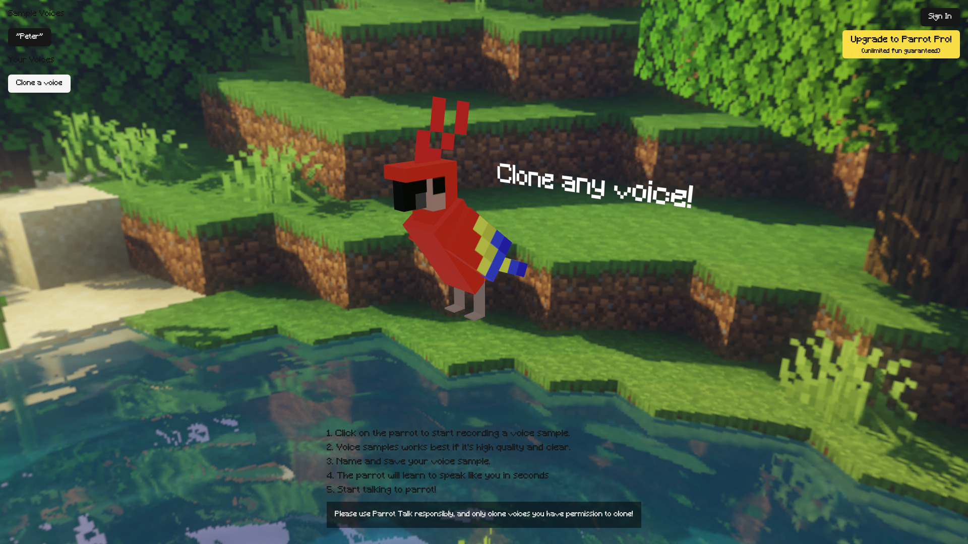 Parrot Talk screenshot