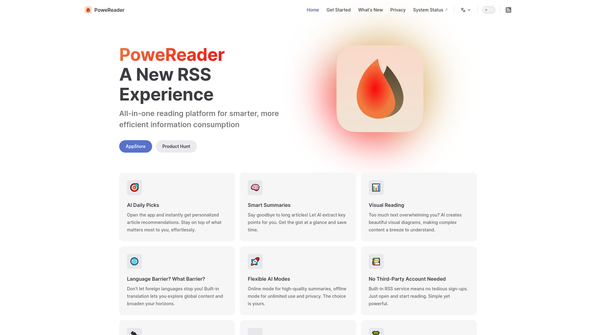 PoweReader screenshot