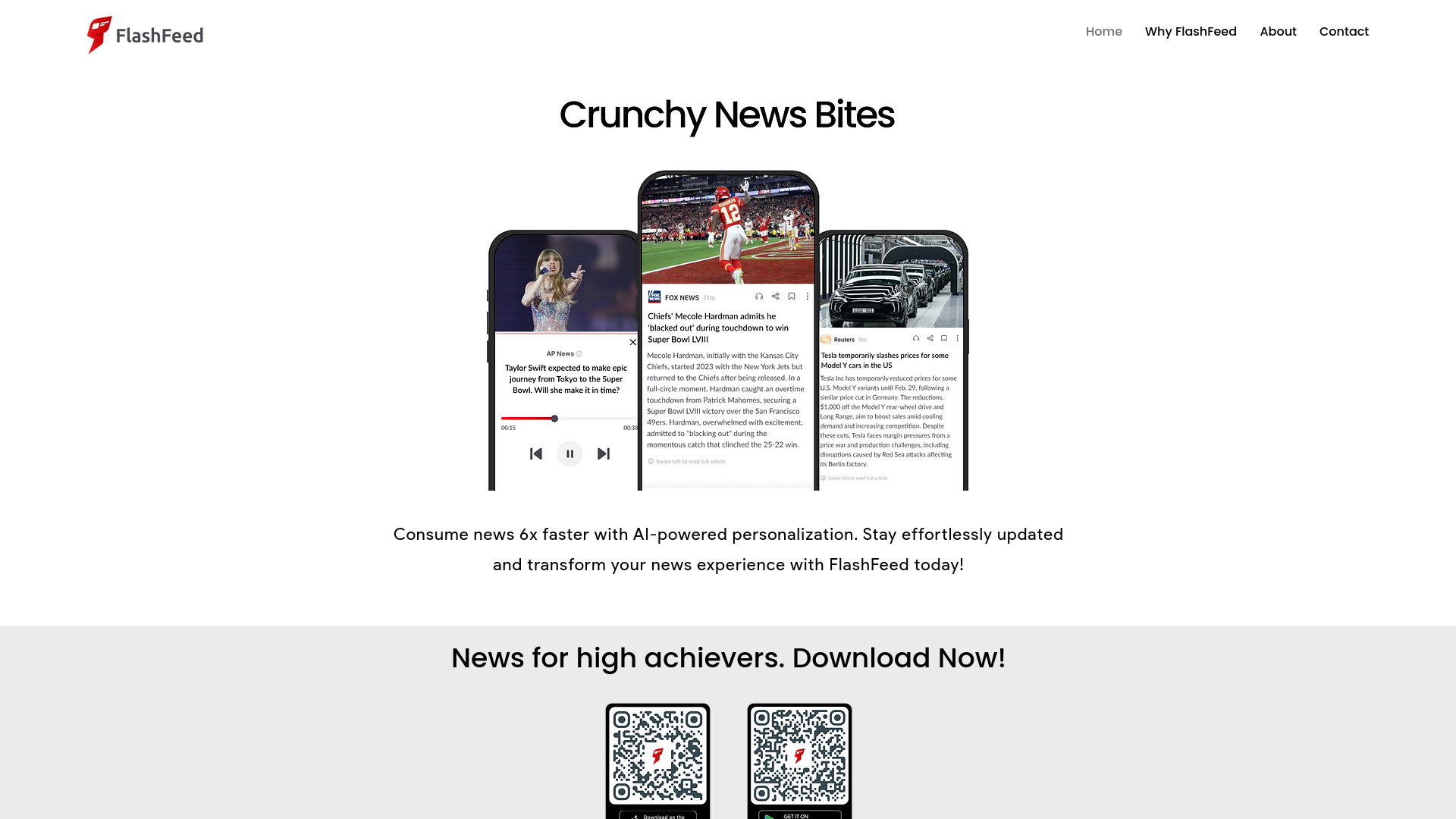 FlashFeed screenshot