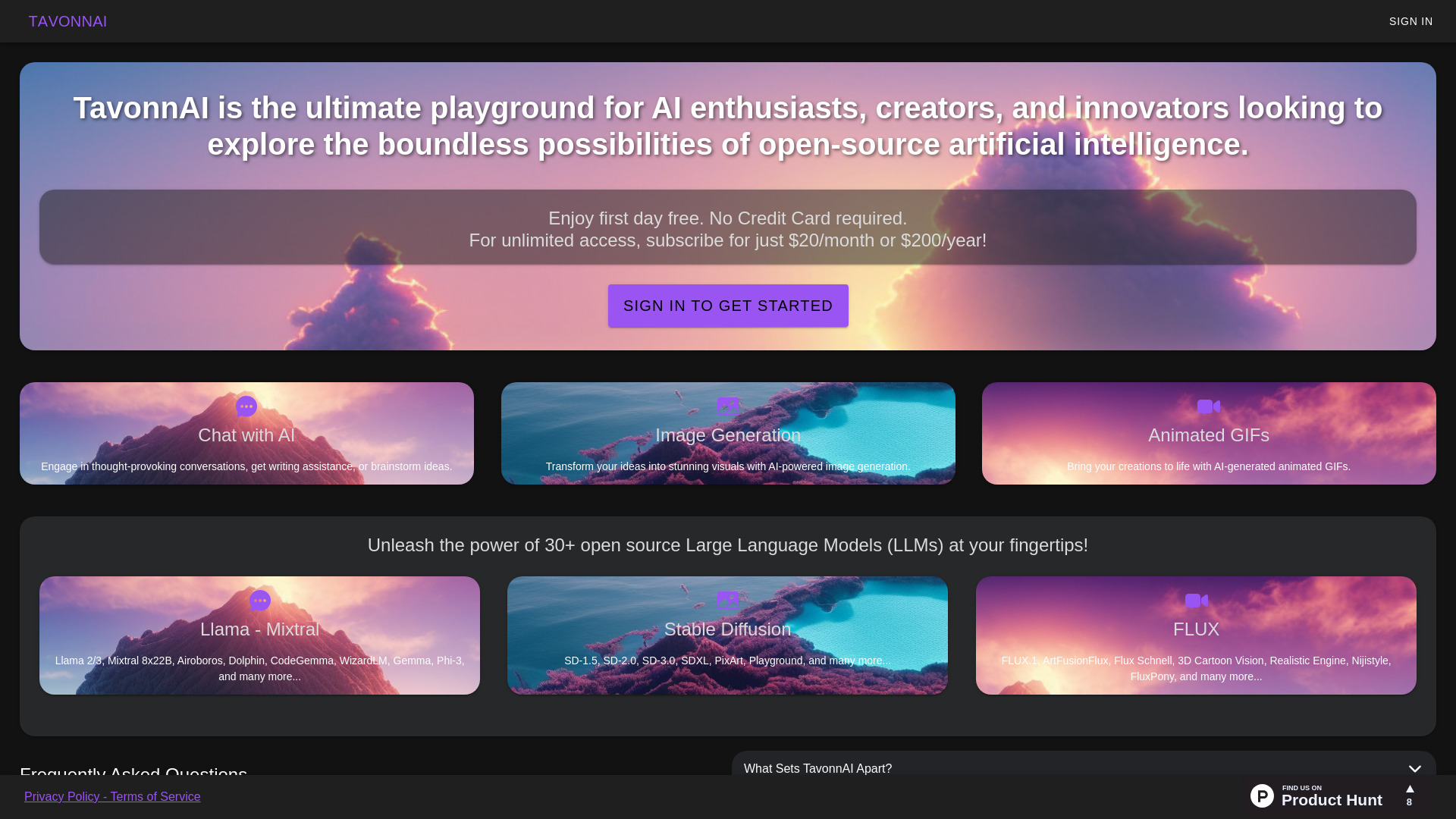 TavonnAI screenshot