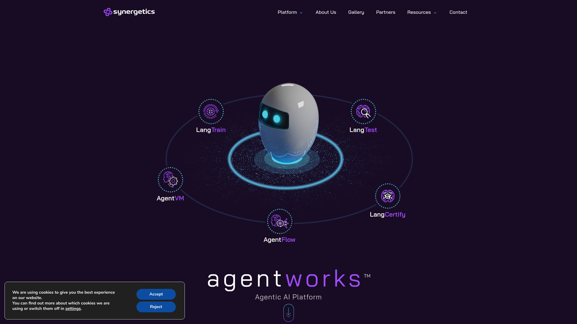 Synergetics AI screenshot