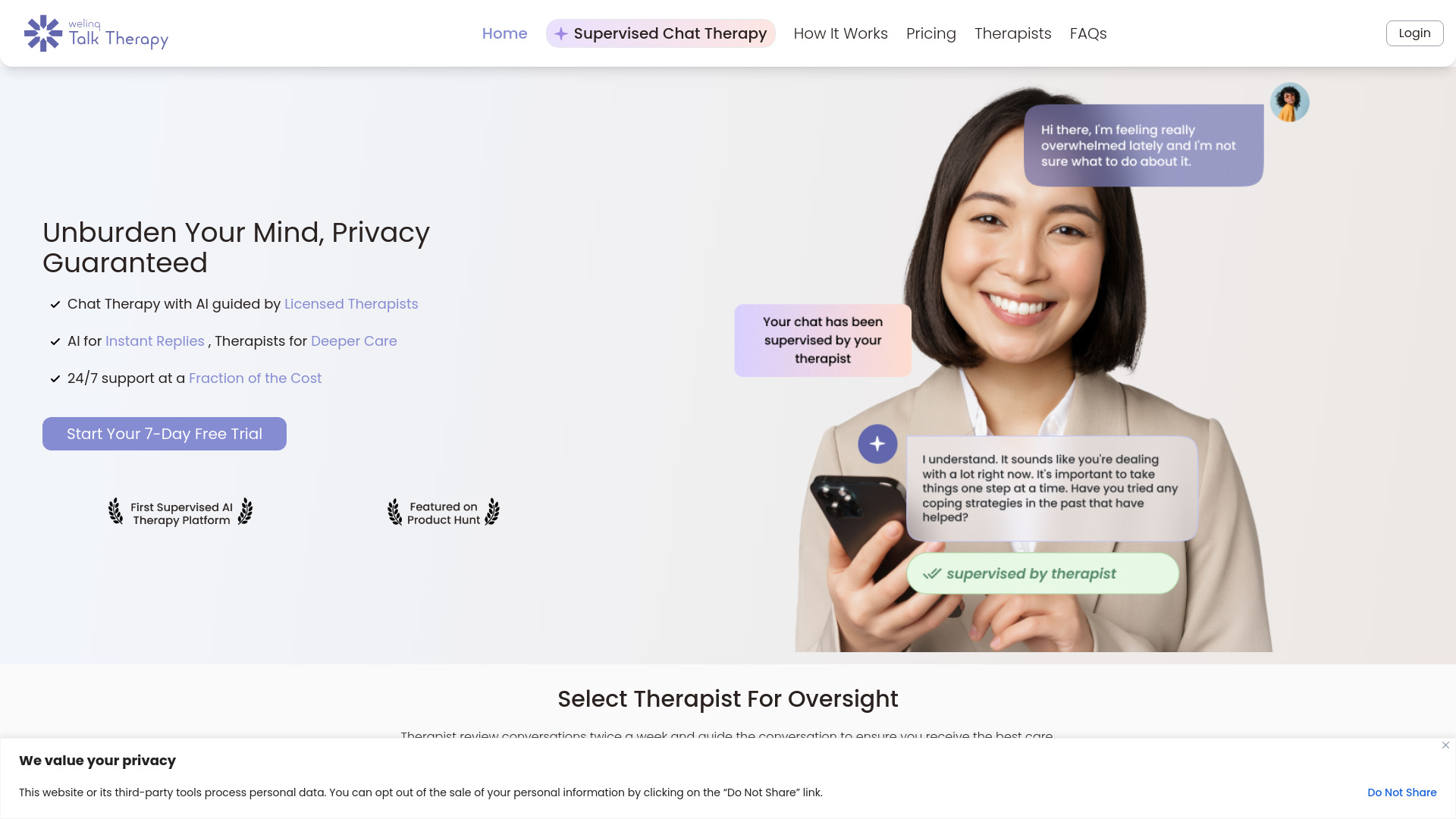 Talk Therapy screenshot