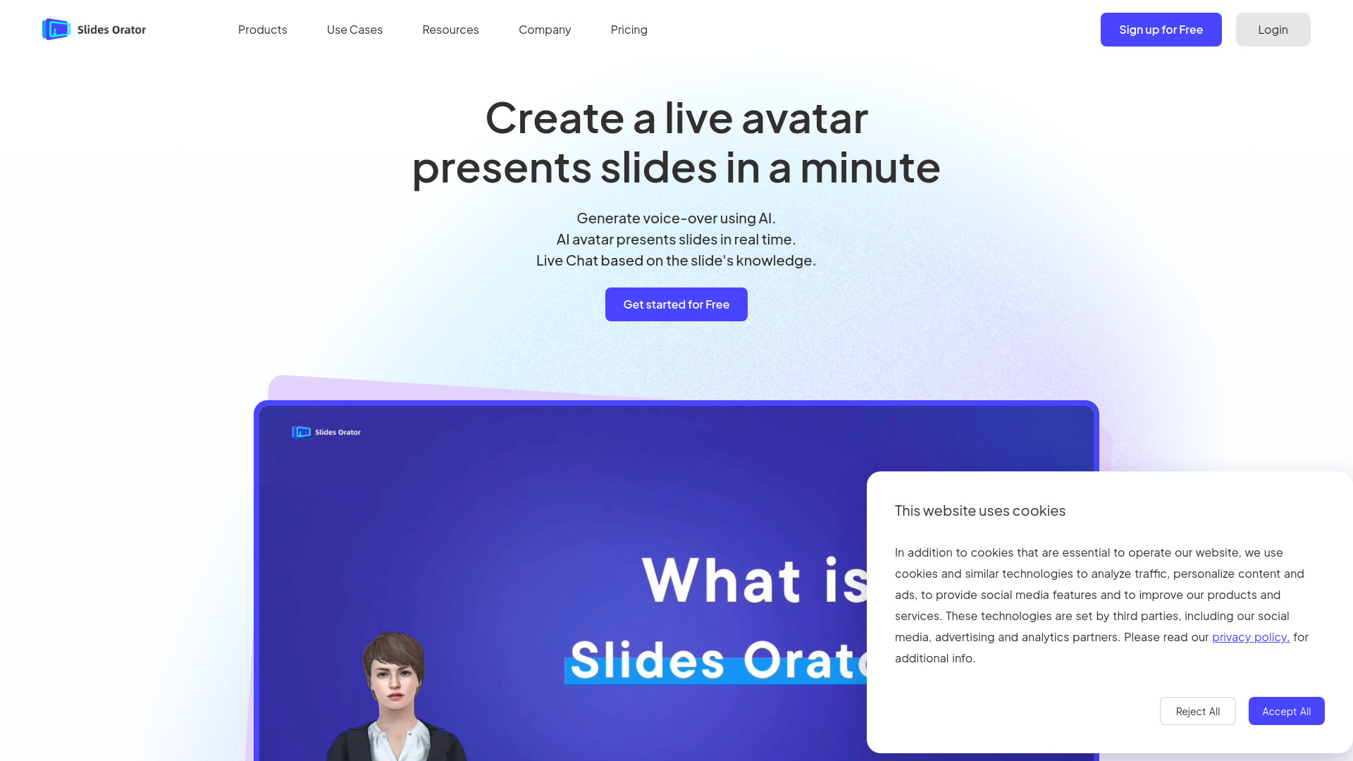 SlidesOrator screenshot