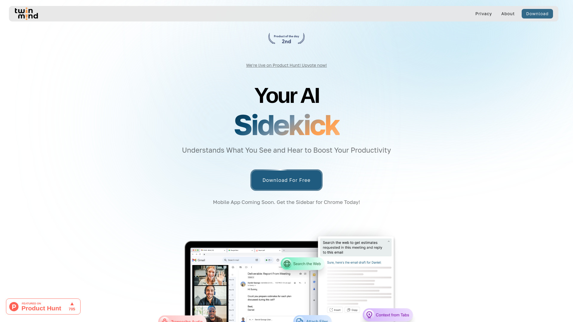 TwinMind screenshot