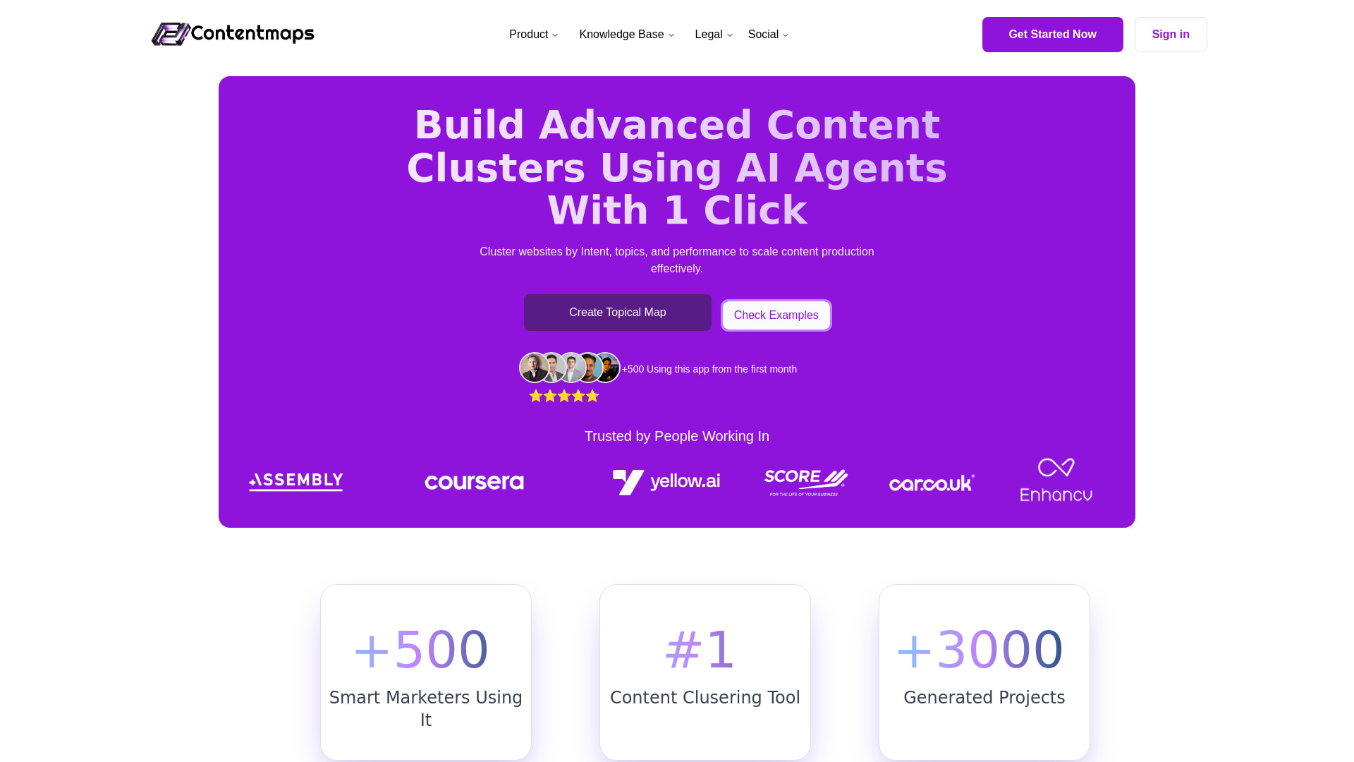 Contentmaps AI screenshot