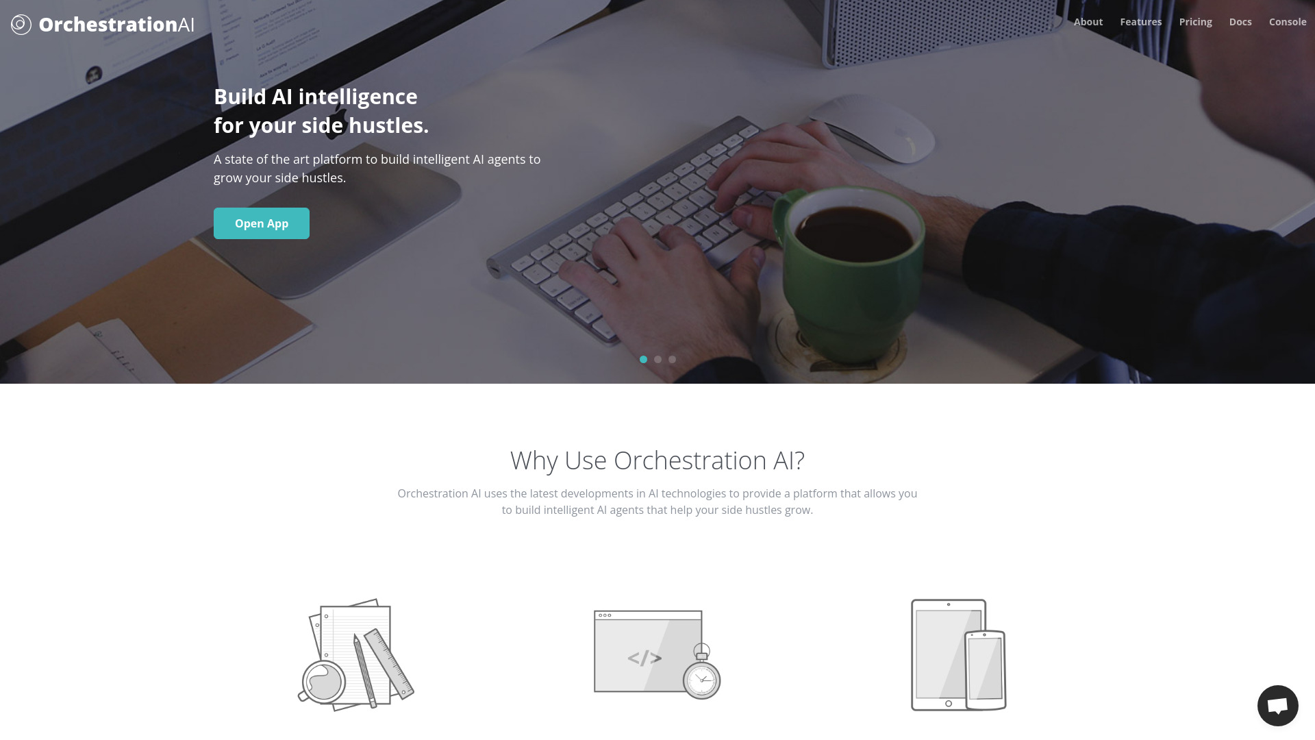 Online AI Orchestration screenshot