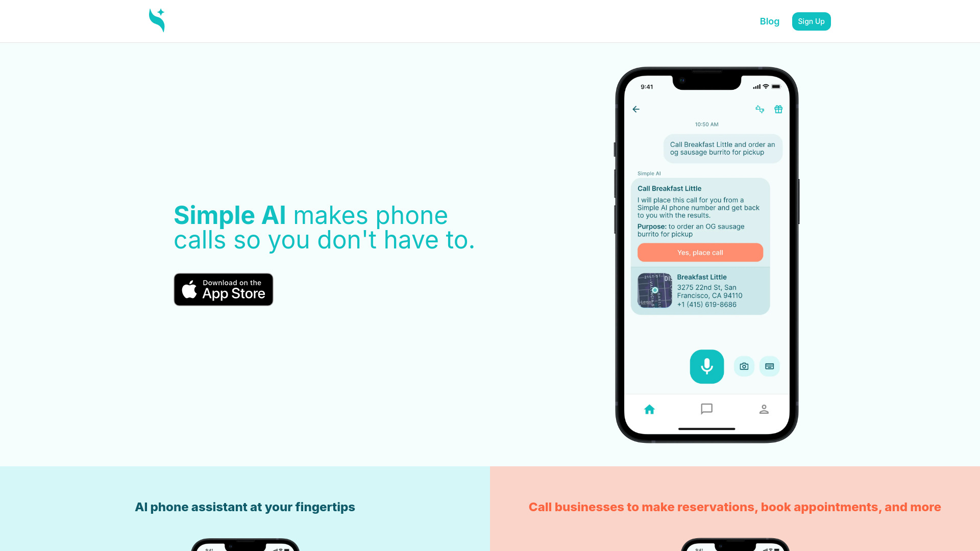 Simple AI screenshot