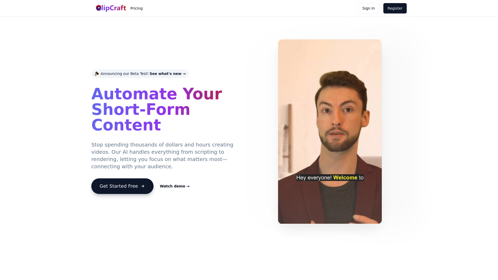 ClipCraft screenshot
