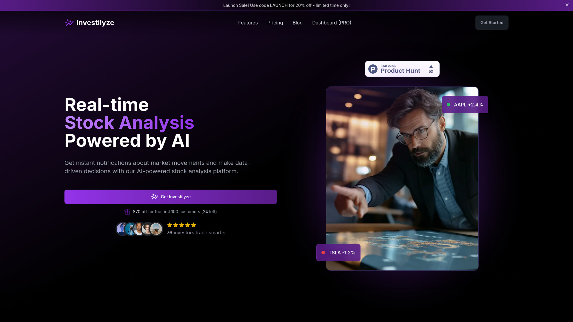 Investilyze screenshot