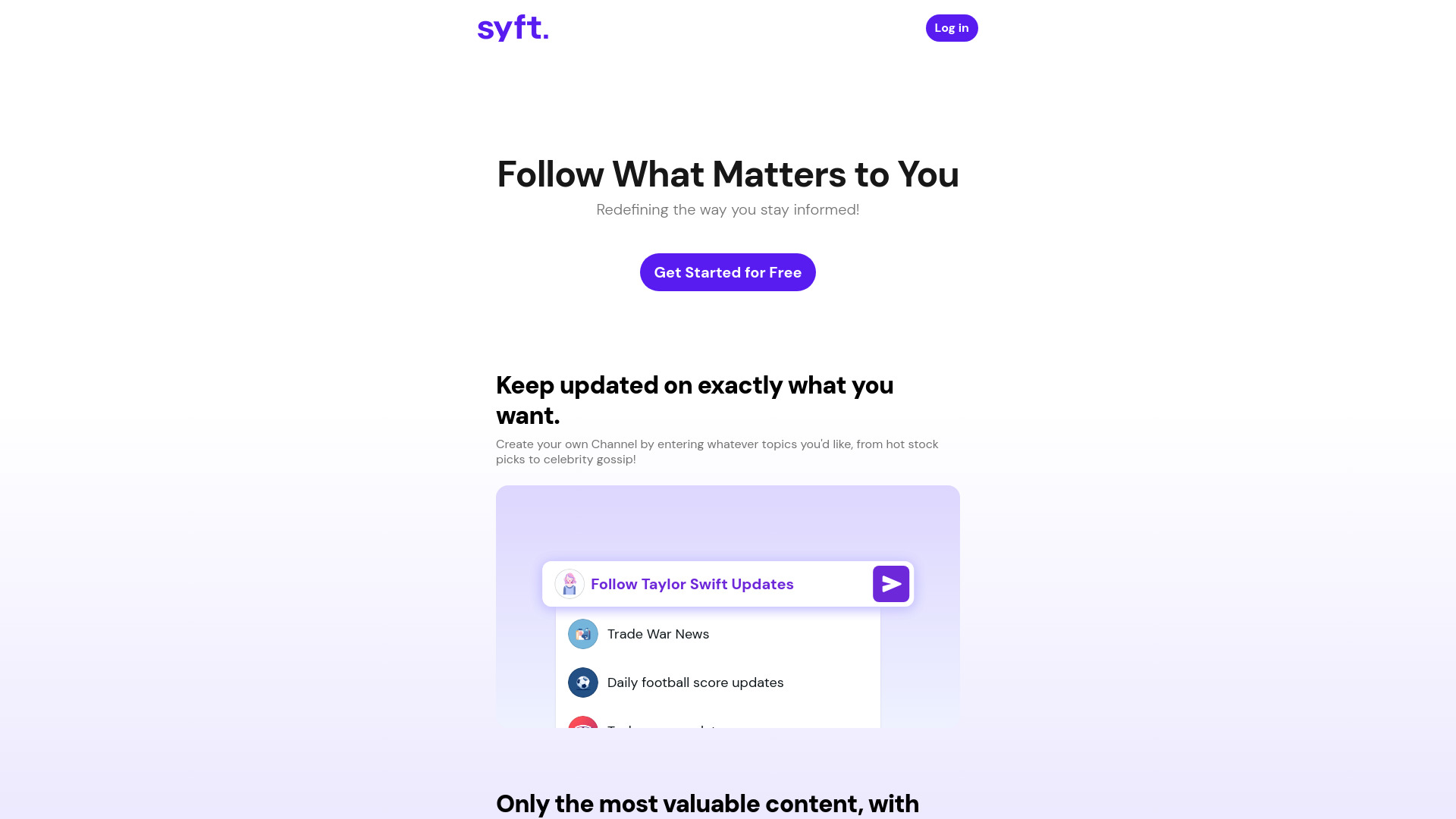Syft AI screenshot