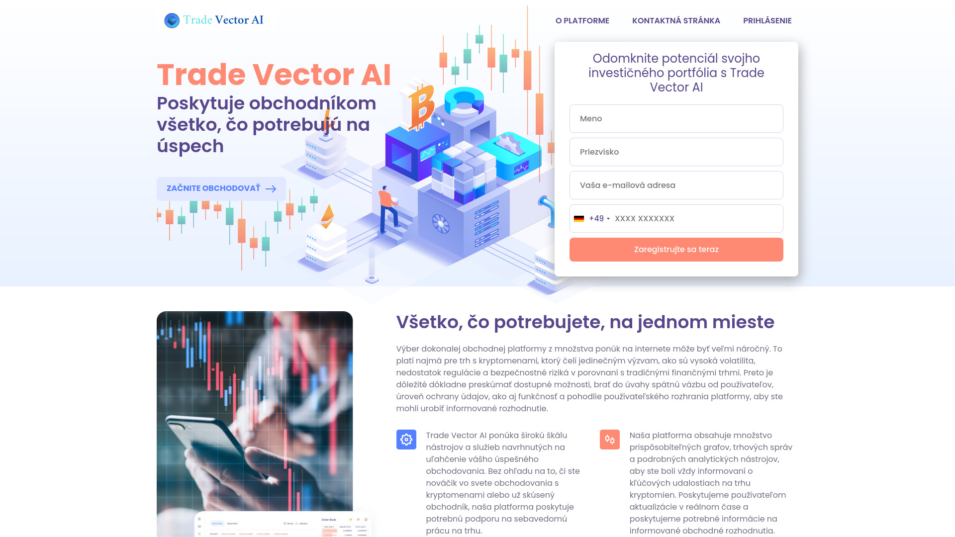 Trade Vector AI screenshot