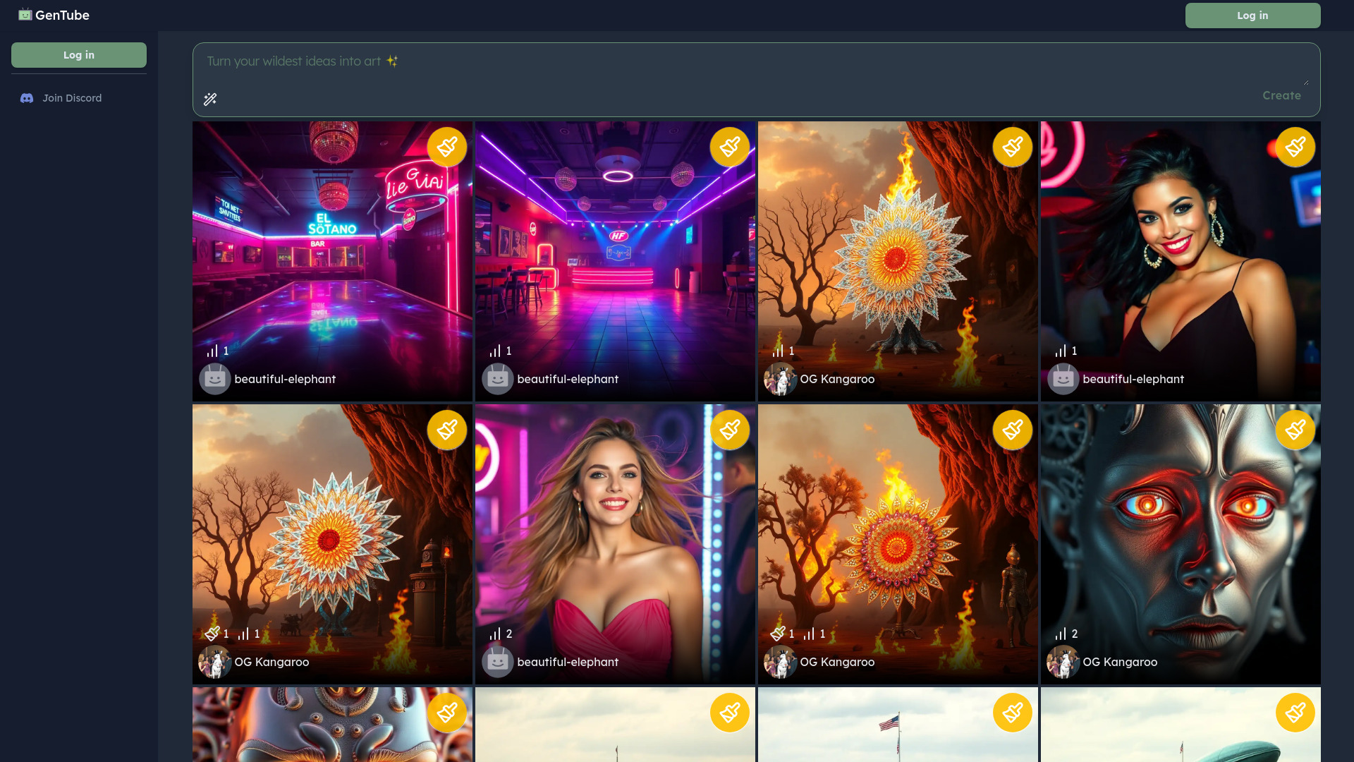 GenTube screenshot