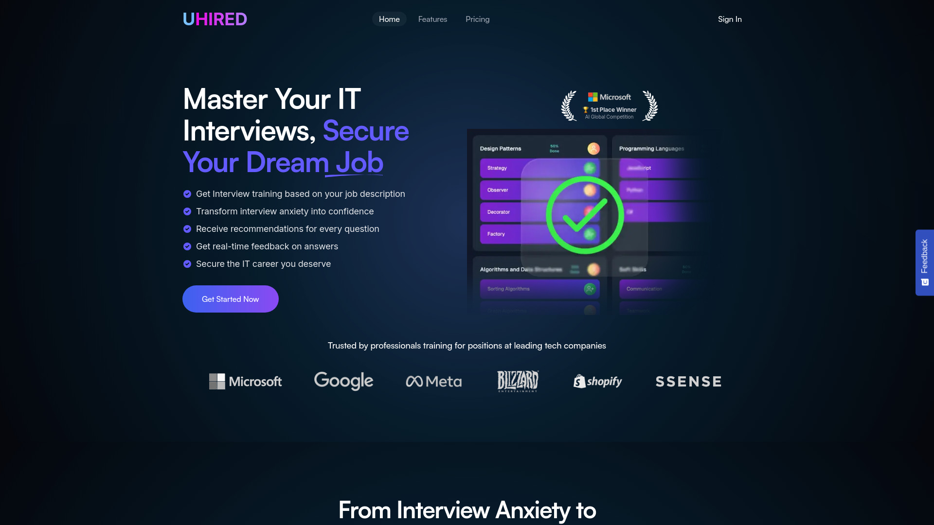 UHIRED screenshot
