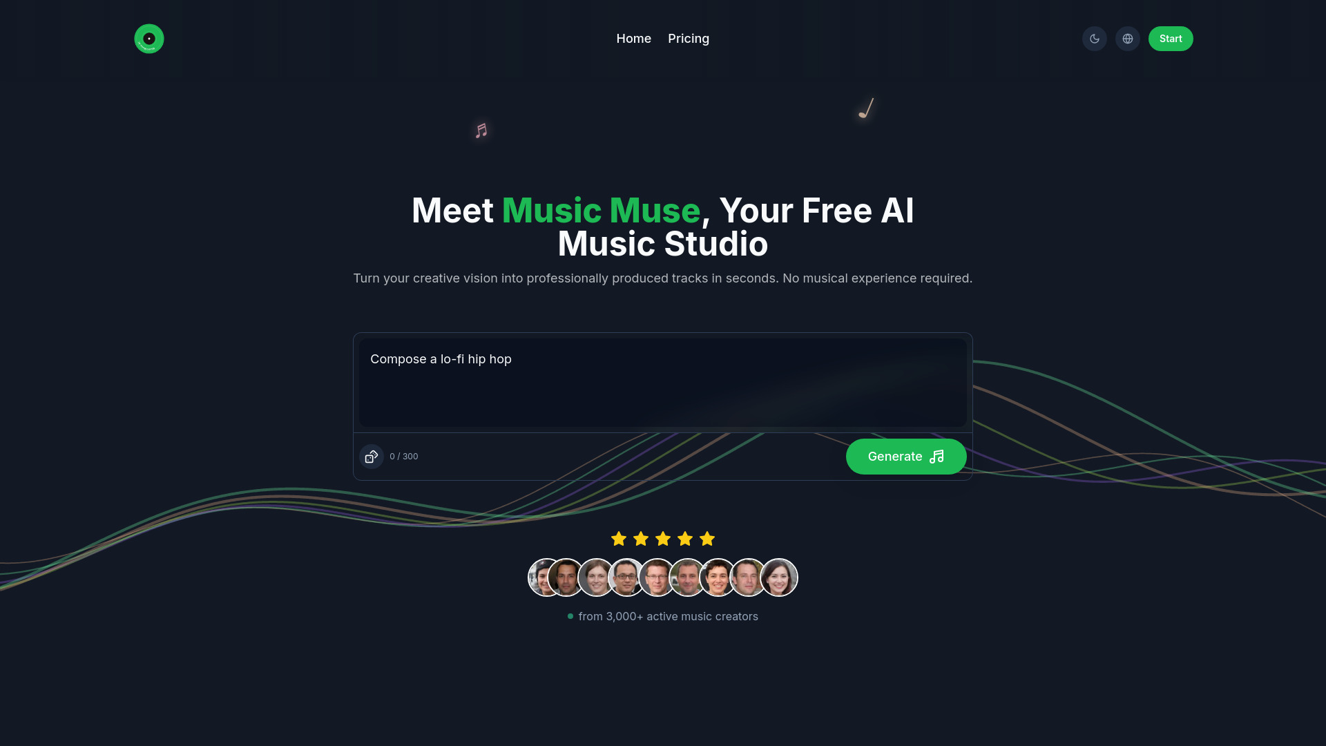 Music Muse AI screenshot