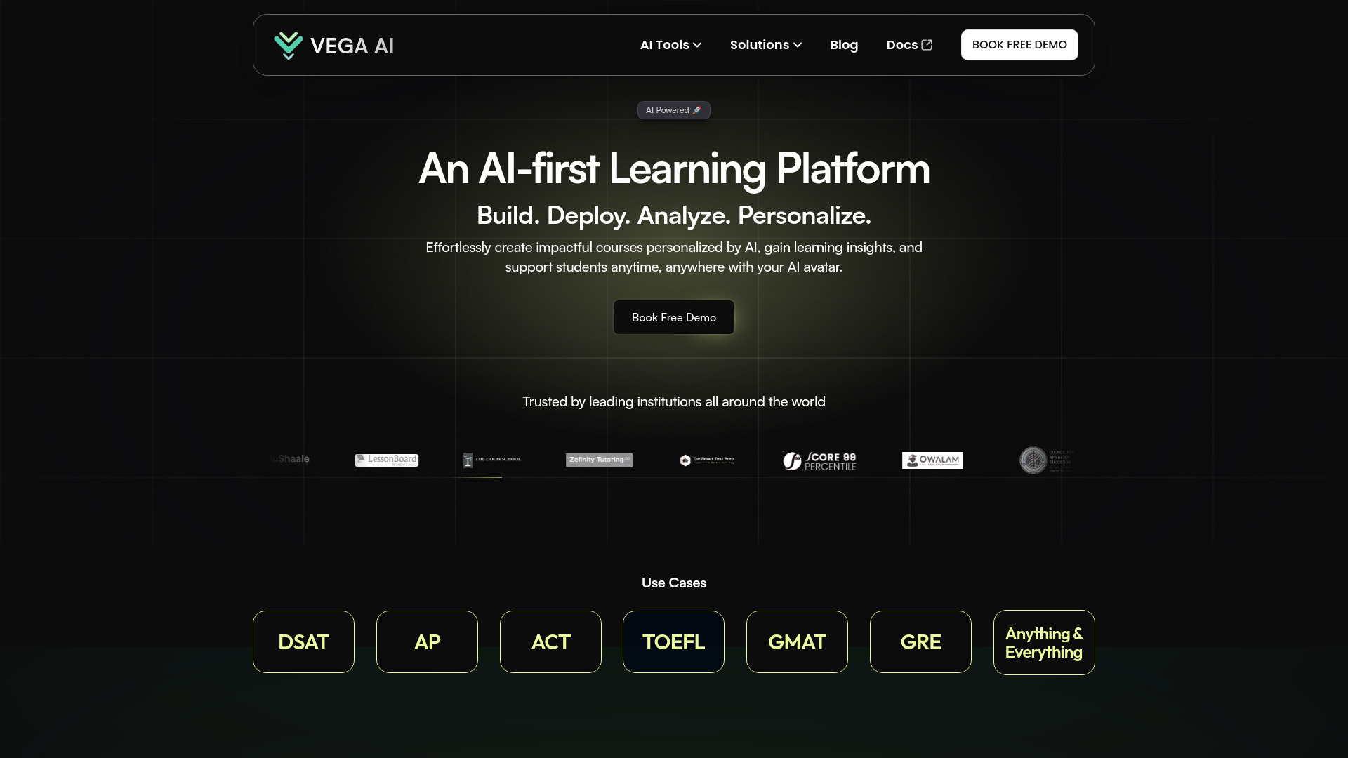 VEGA AI screenshot
