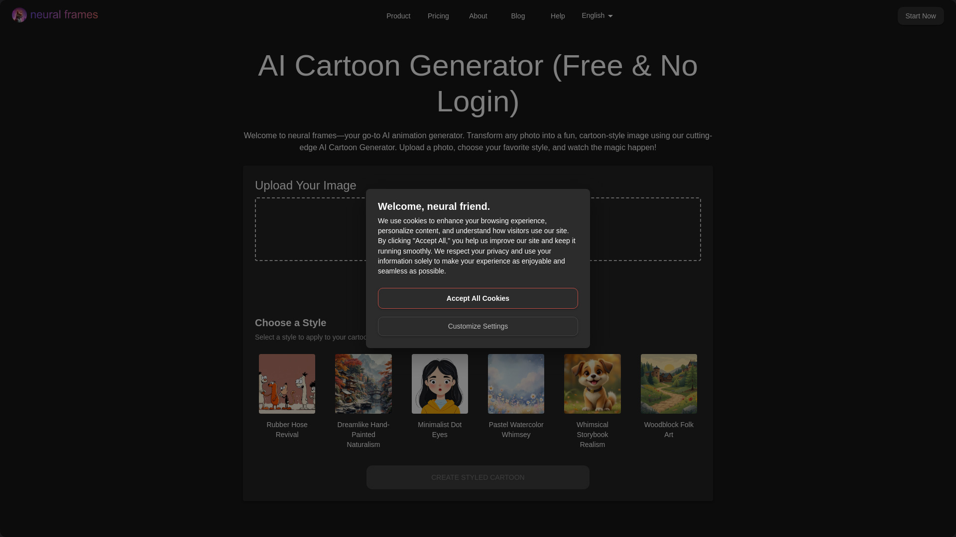 neural frames screenshot