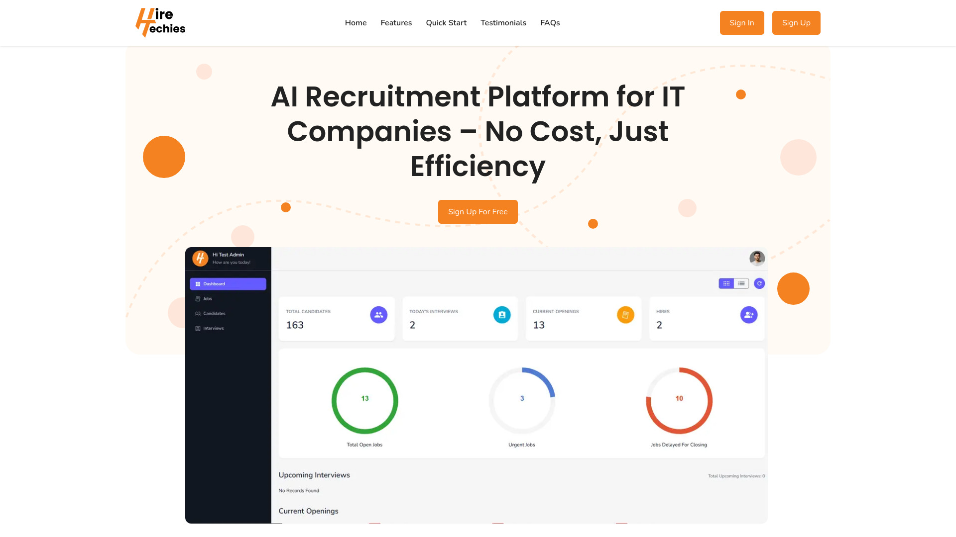 HireTechies screenshot