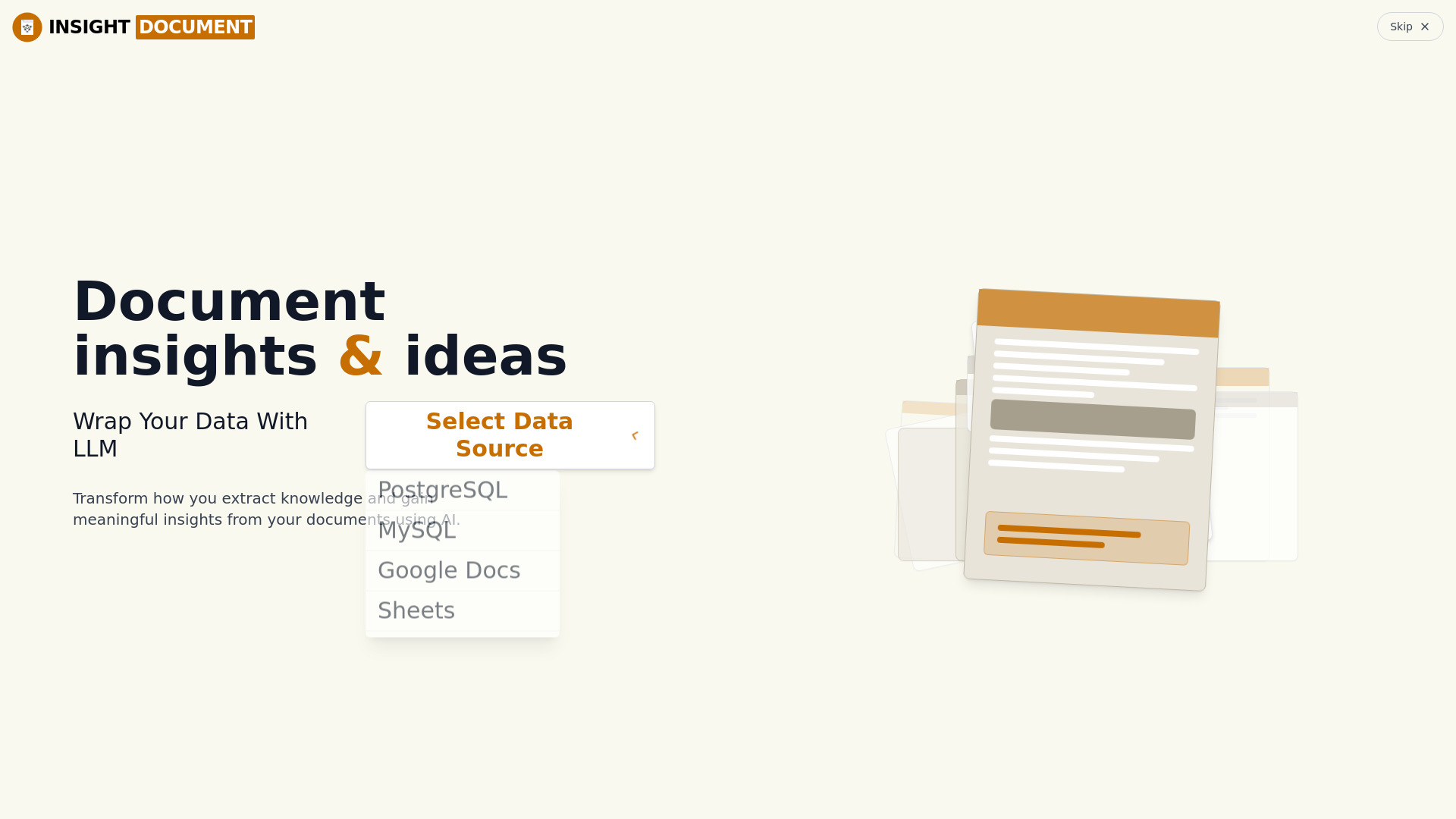 Insight Document screenshot