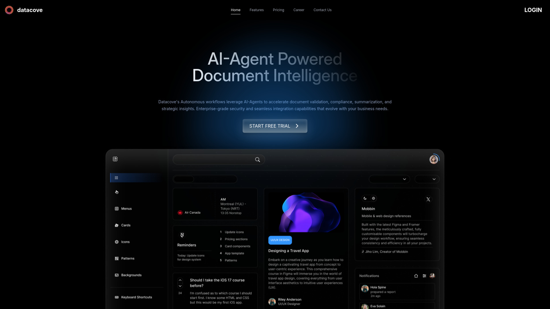 DataCove AI screenshot