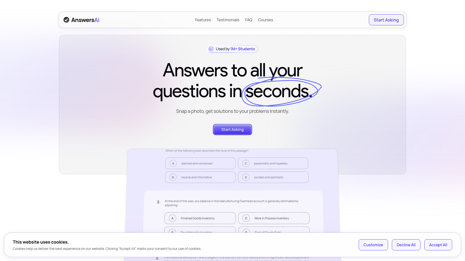 AnswersAi screenshot