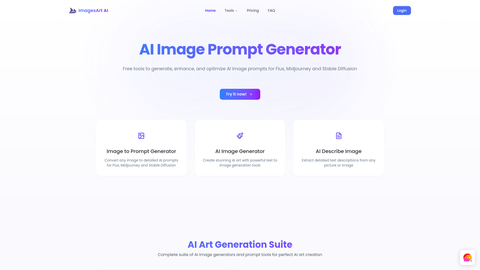 ImagesArt.ai screenshot