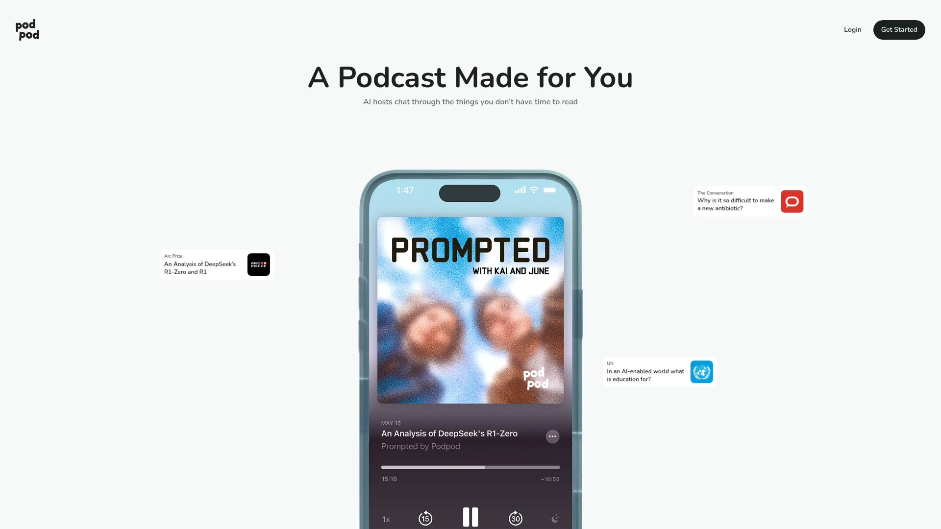 Podpod screenshot