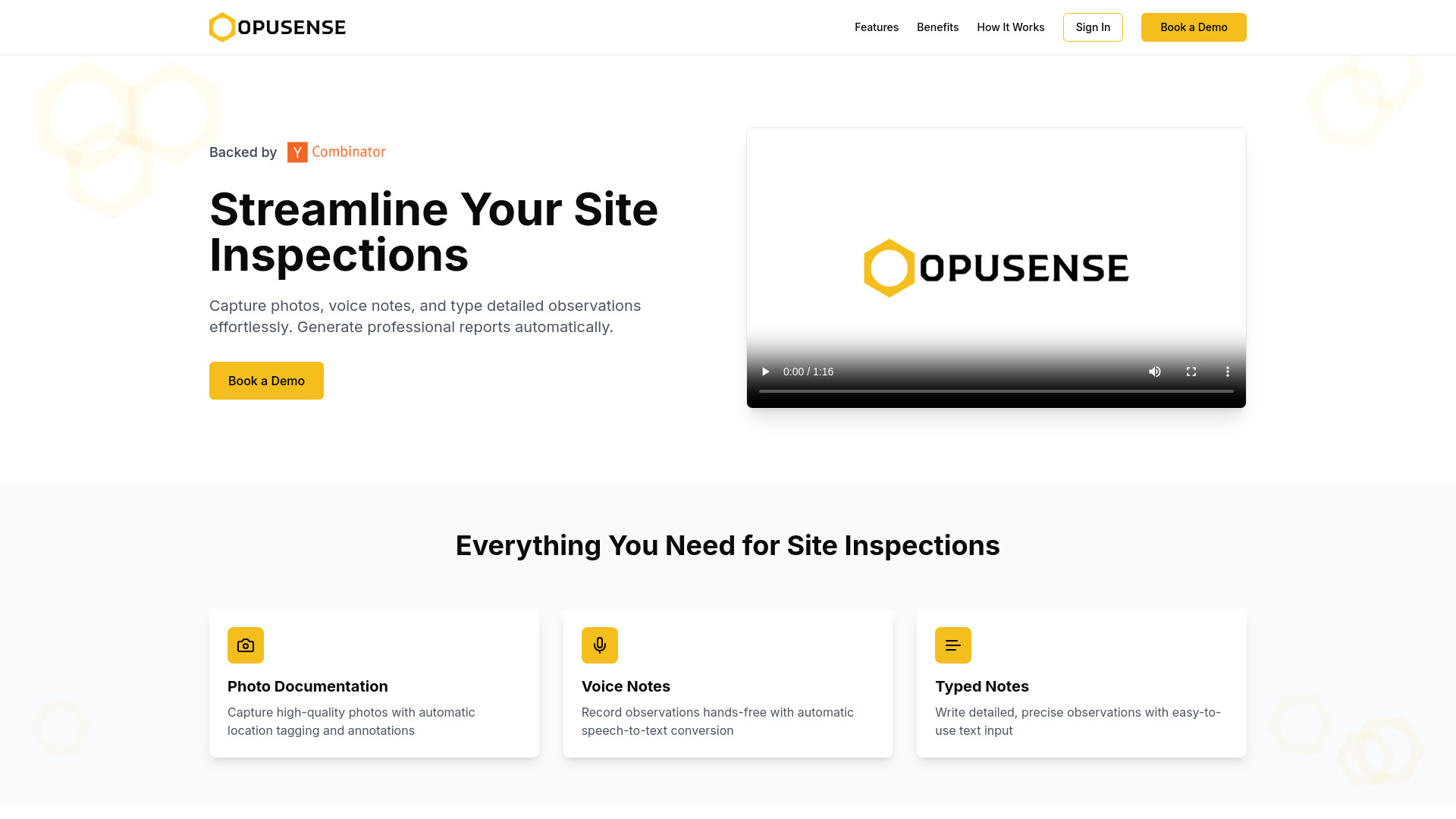 Opusense screenshot