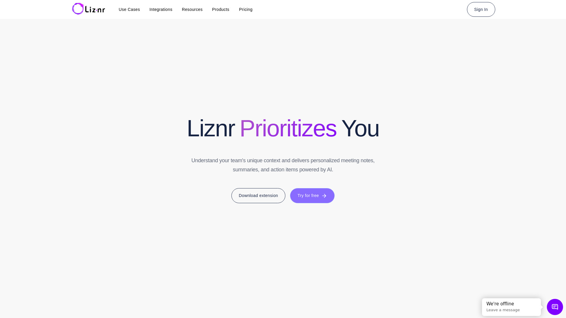 Liznr screenshot