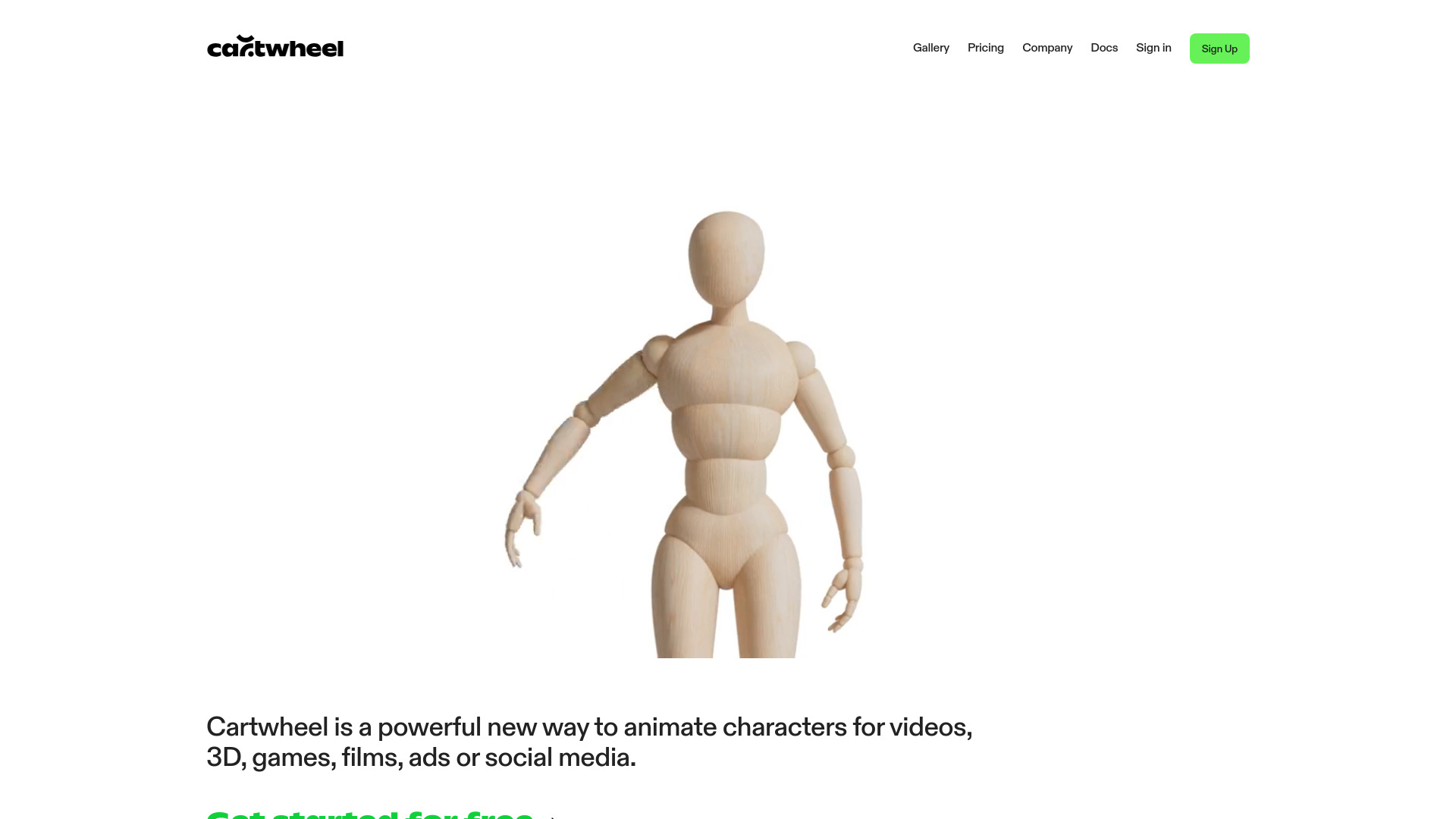Cartwheel screenshot
