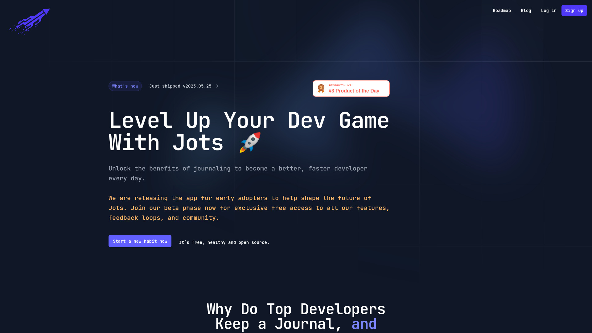Jots screenshot