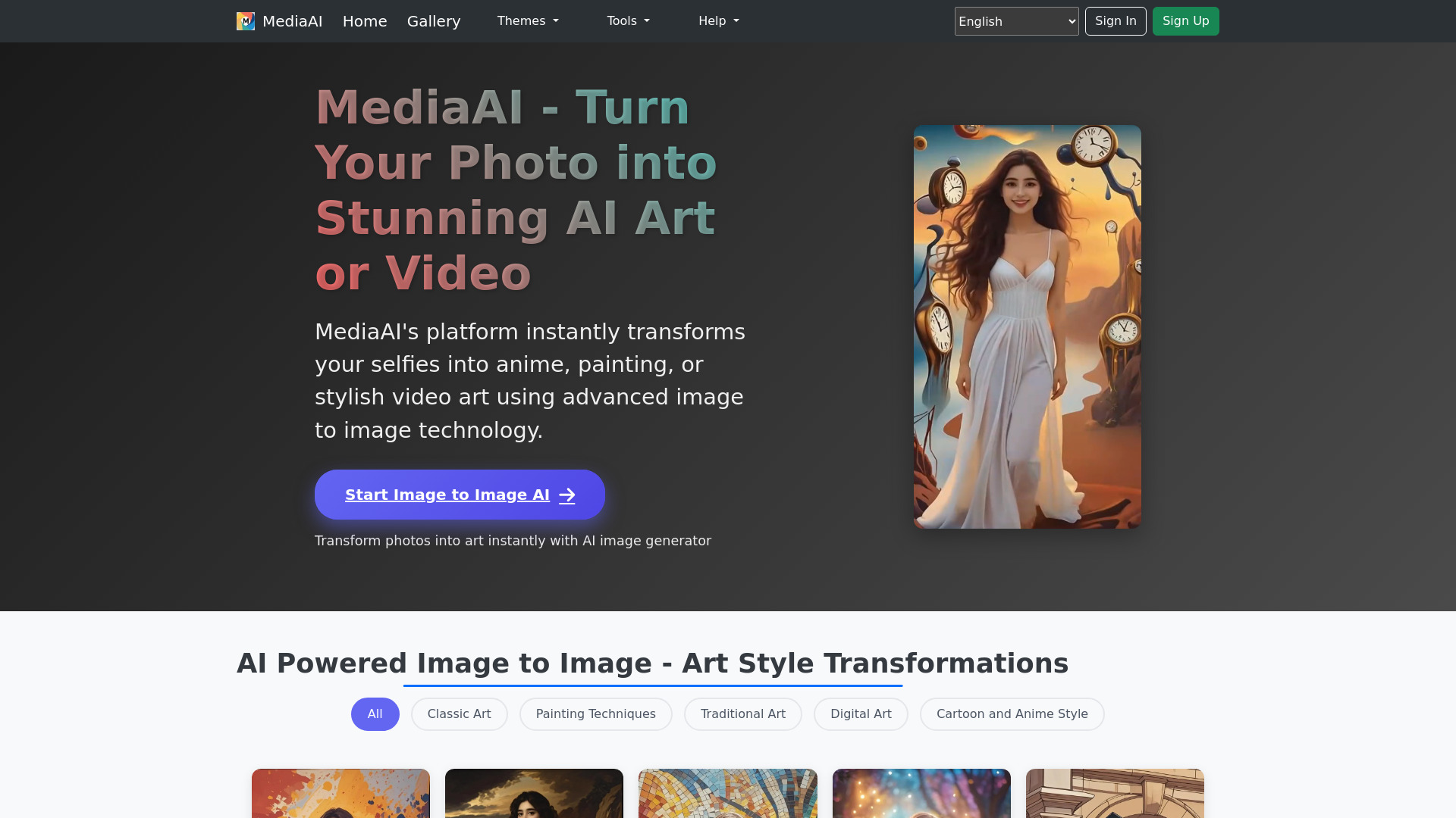 mediaai screenshot