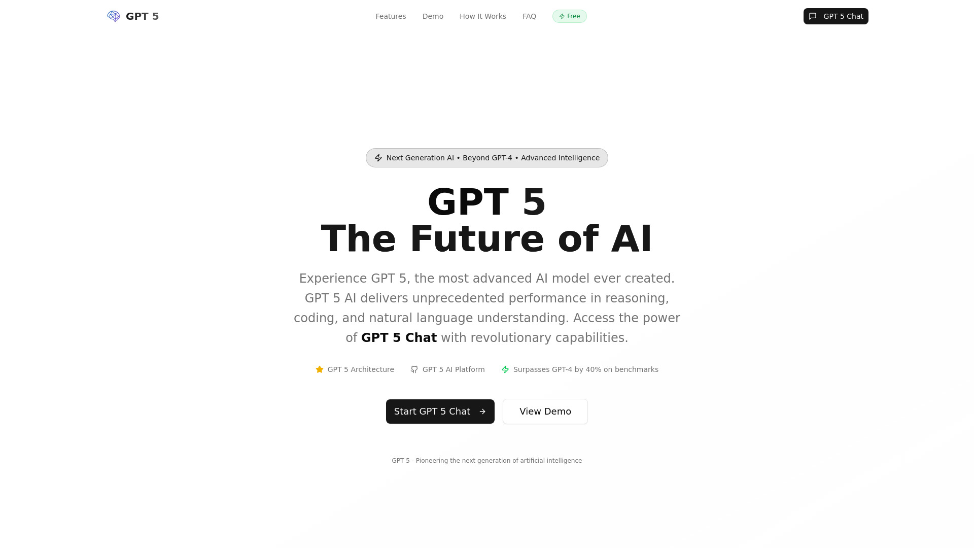 Gpt 5 Ai screenshot