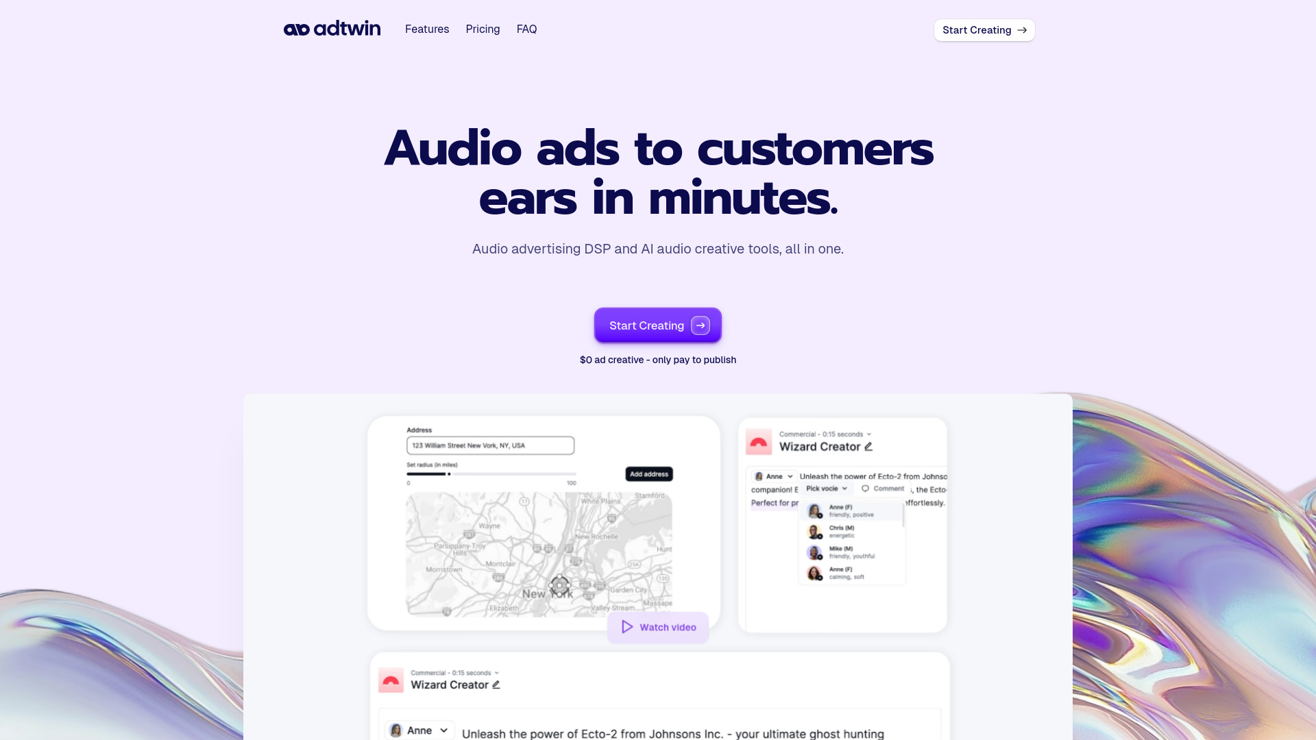 Adtwin screenshot