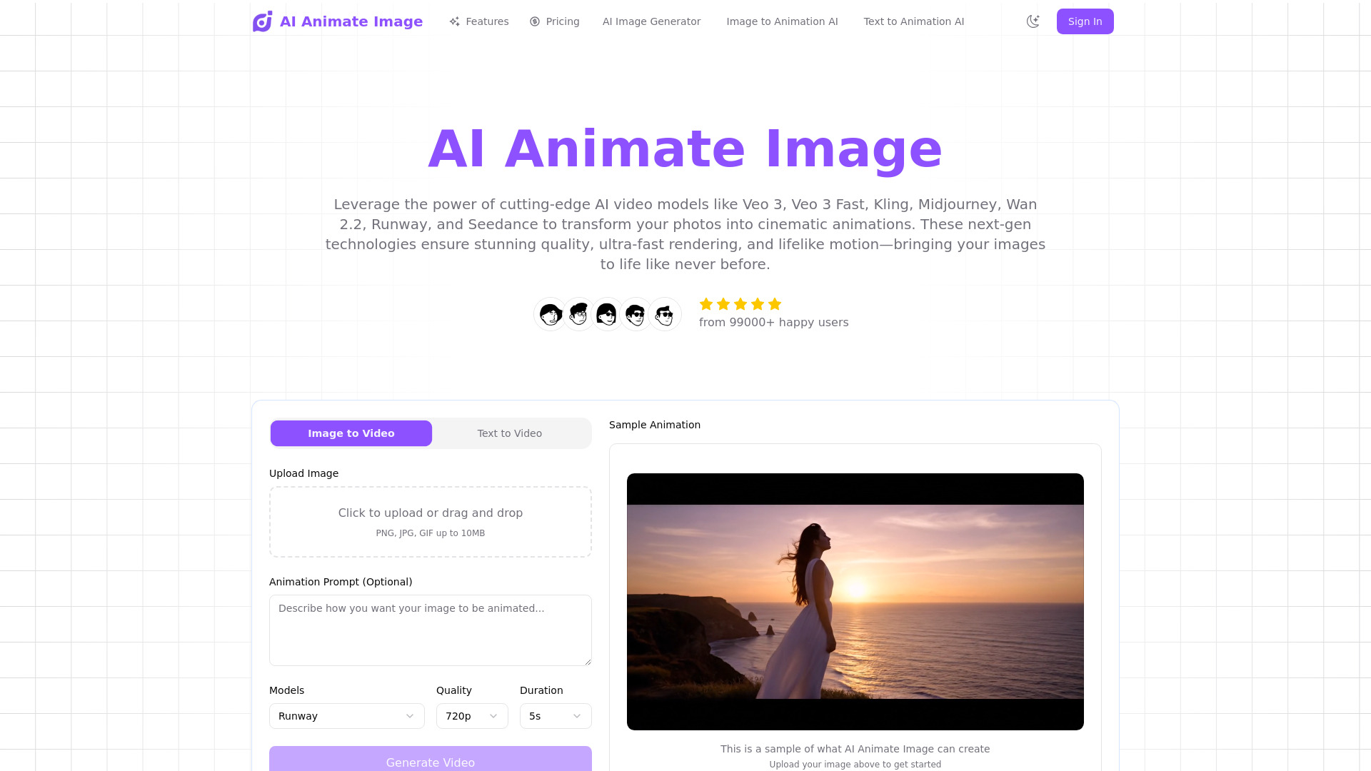 AI Animate Image screenshot