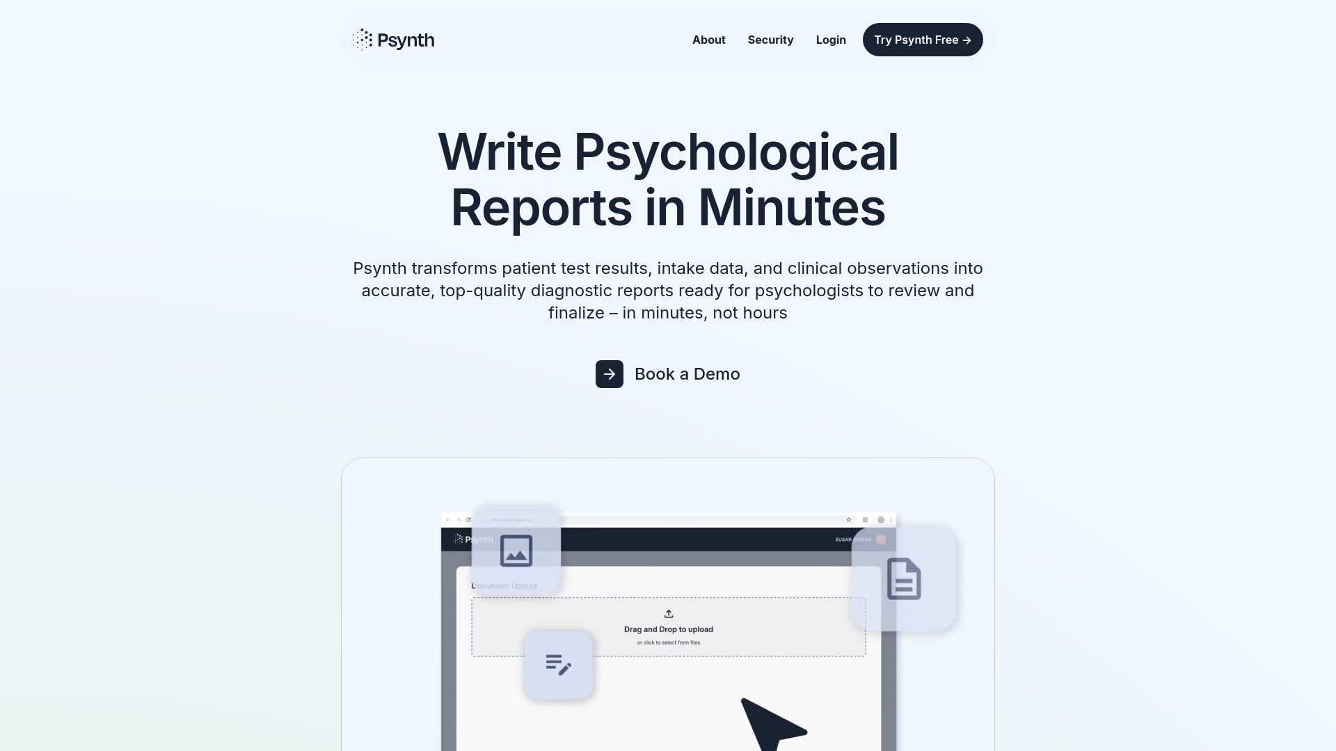 Psynth AI screenshot