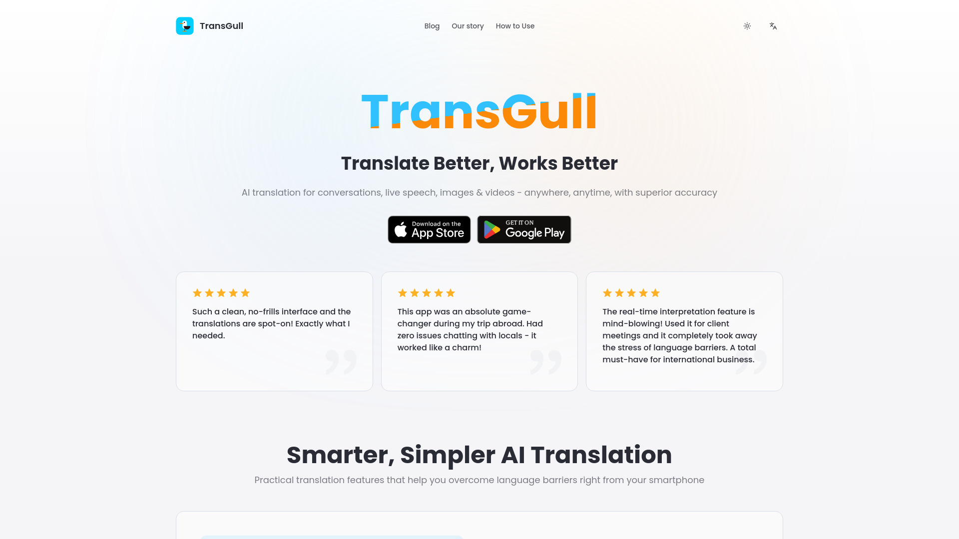 TransGull screenshot