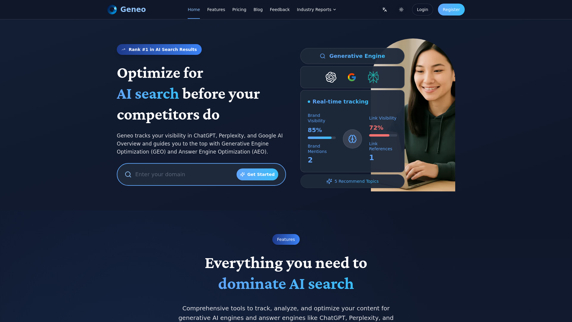 Geneo screenshot