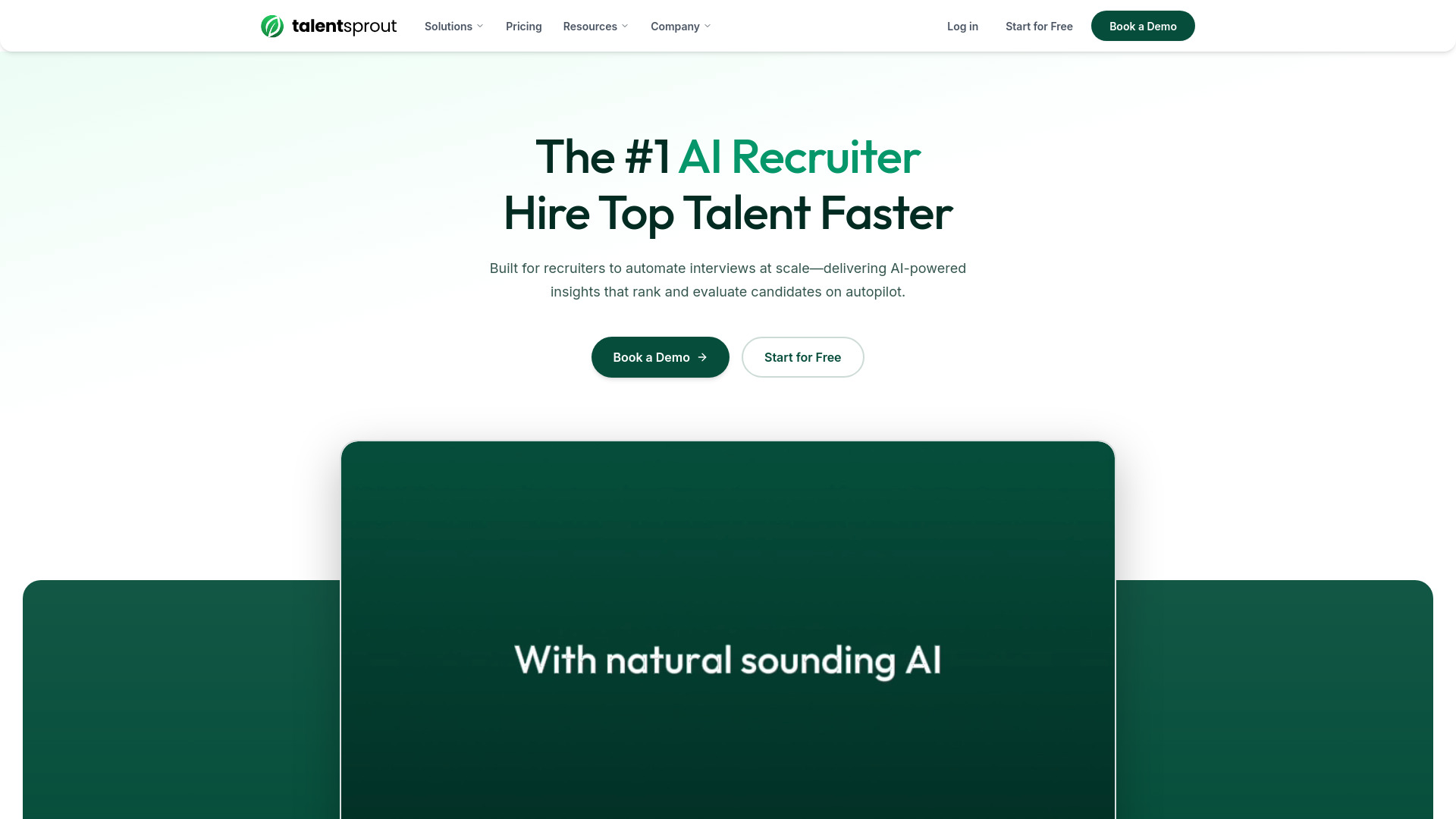 TalentSprout.ai screenshot