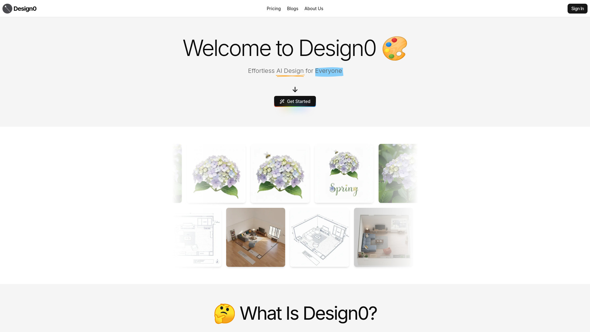 Design0 screenshot