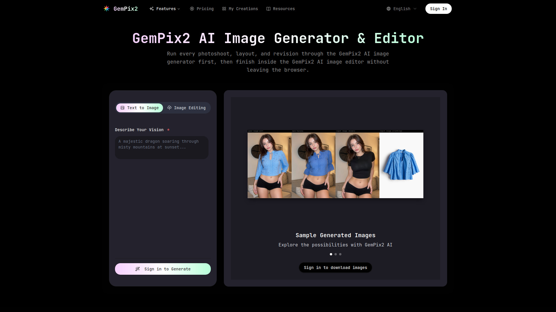 GemPix2 screenshot