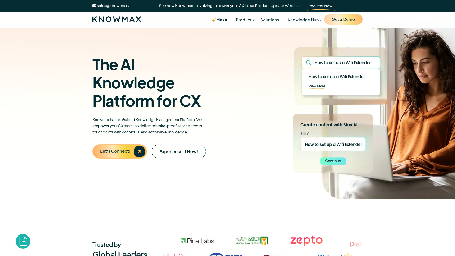 Knowmax screenshot