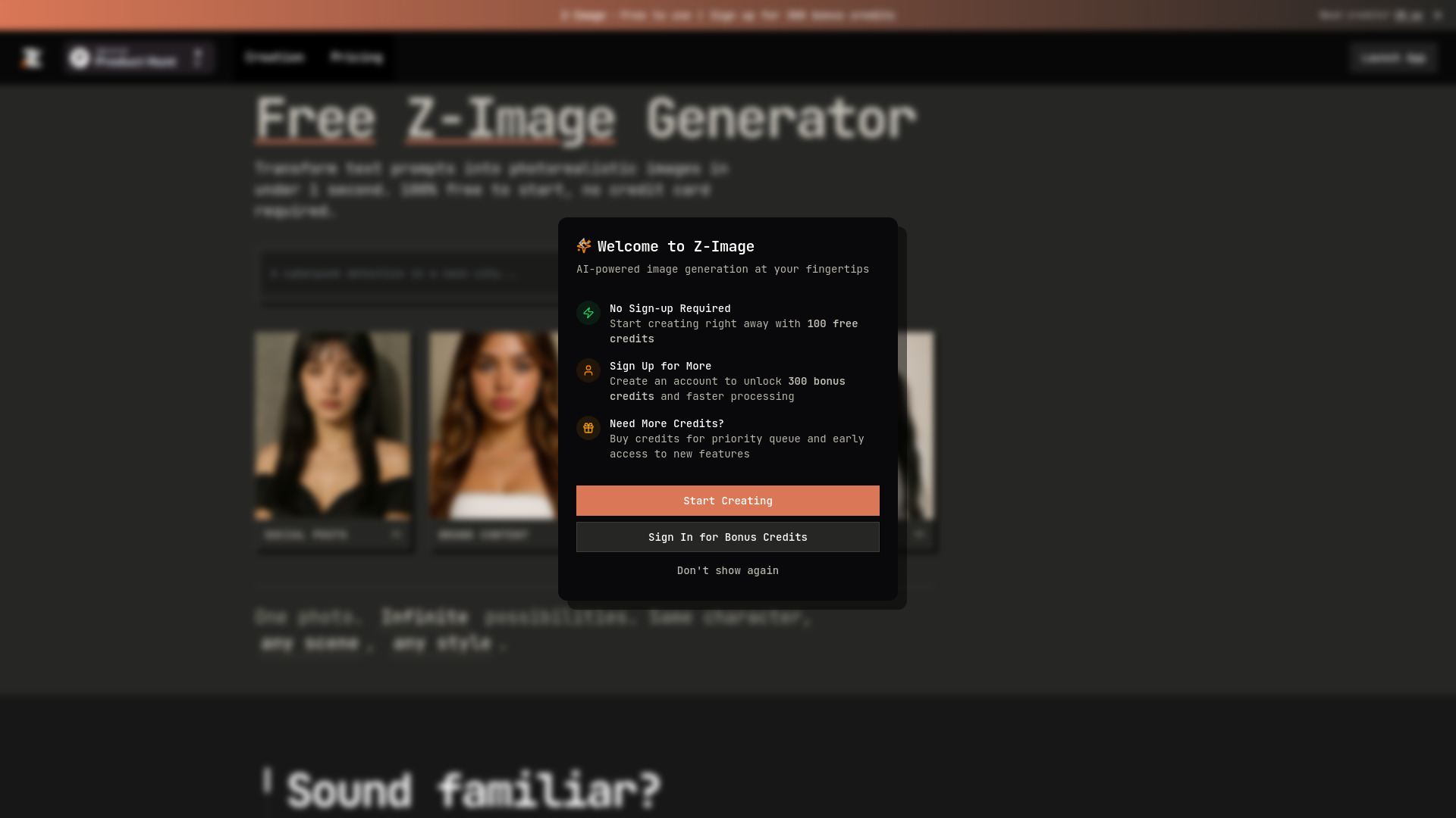 Z-Image AI Generator screenshot