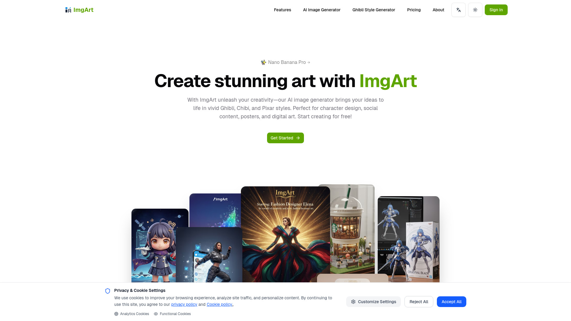 ImgArt Ai screenshot