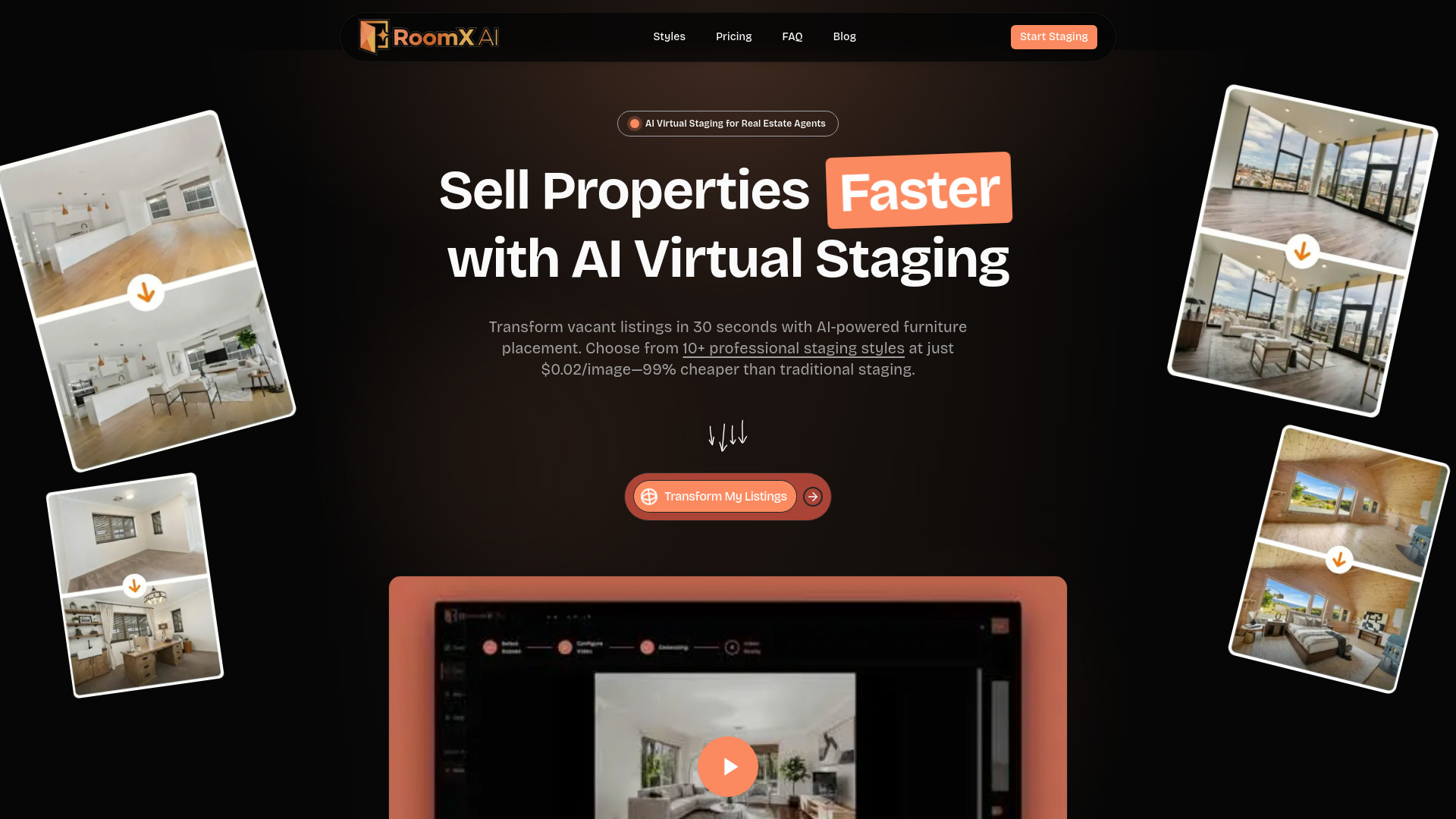 RoomX AI screenshot