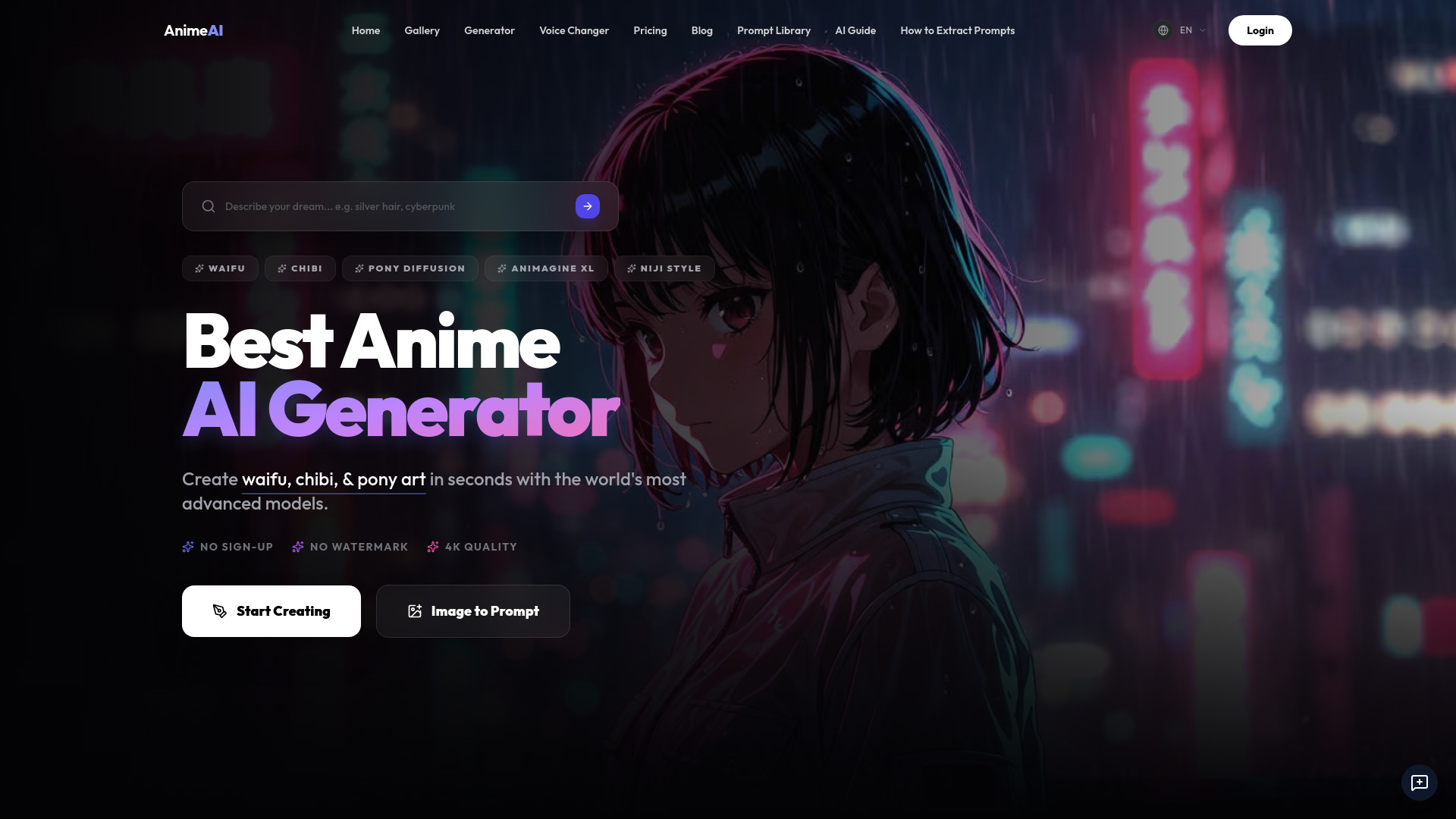 AnimeAI screenshot