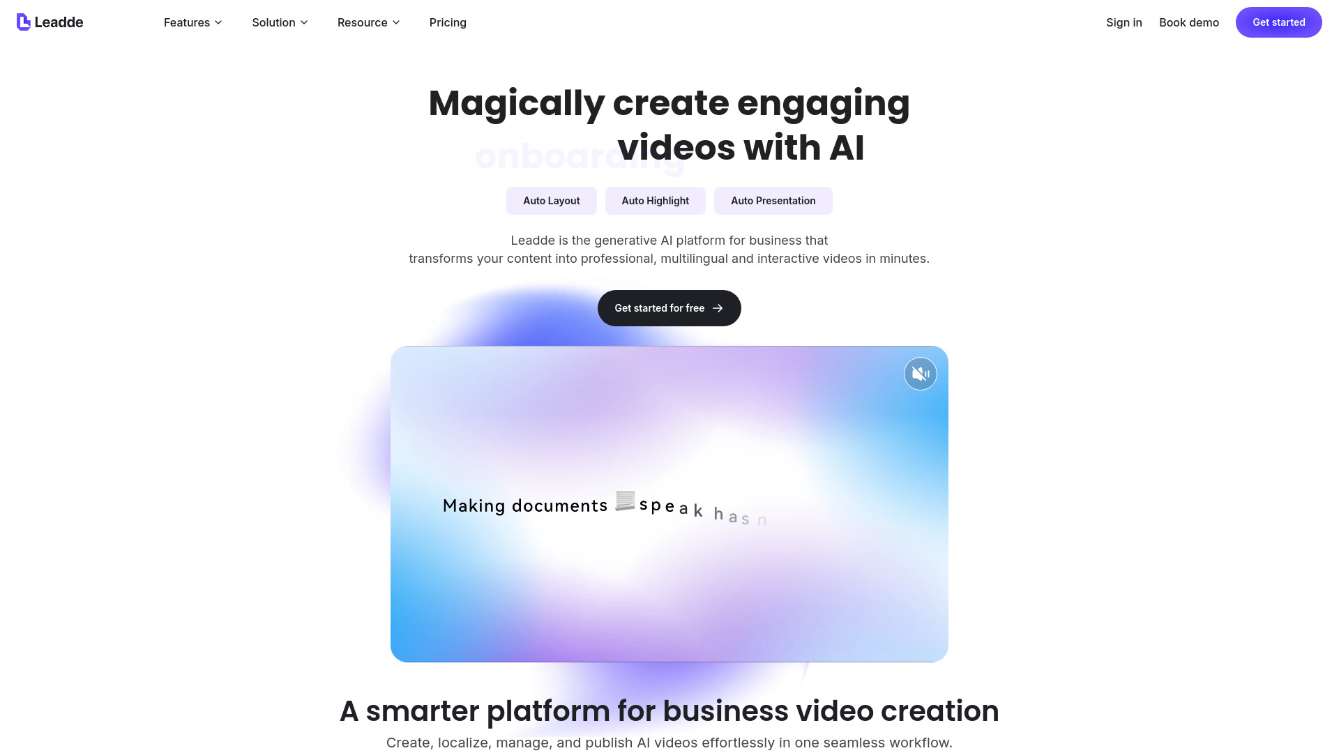 Leadde AI screenshot